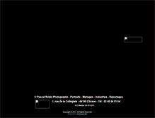 Tablet Screenshot of pascal-robin-photographe.com